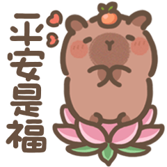 baby capybara-daily reminder