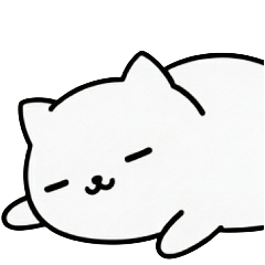 cute cat sticker no text version