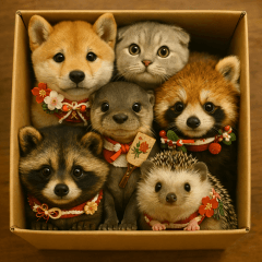 New Year Animals Collection