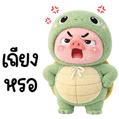 เจ้าหมูหน้าบูดเต่าน้อย