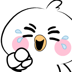 White Bird New : Pop-up stickers – LINE stickers | LINE STORE