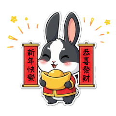 QQ系列可愛兔兔