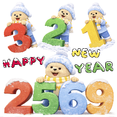 Big  bear happy new year(big)