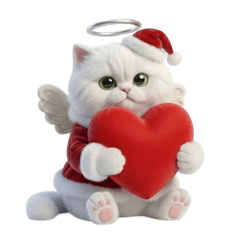 Cute Santa Cat (NTZ)
