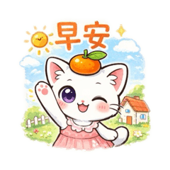 橘貓的日常問候1