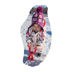 Winter Wonderland Eve Cyan