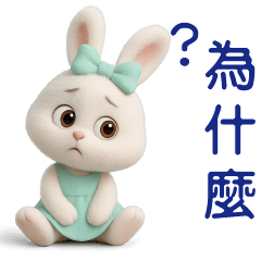 Cute White Rabbit** Everyday Use