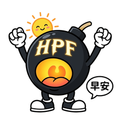 HPF 黑球吉祥物：撞球人的日常