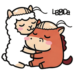 赤禿馬 與 禿泥馬