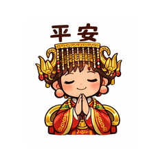 媽祖在身邊｜平安祝福貼圖