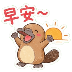 小鴨嘴獸的情侶對話 1