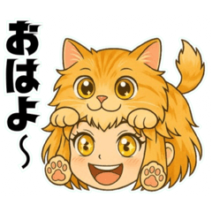 にゃん娘【茶虎】,…………………….