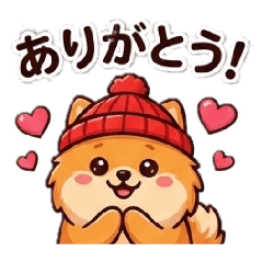 Pomeranian Mochiko ver.6 Daily Phrases