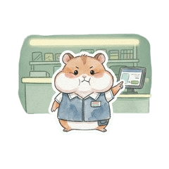Late Night Convenience Store Hamster