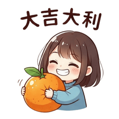 Cute Girl: CNY Animated Greetings