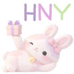 Rabbit Cute pastel : HNY
