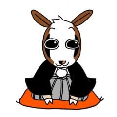 Little goat new year stickers.