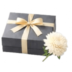 Cute mini gift & flower gift stamp