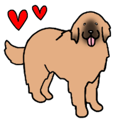 犬種別レオンベルガースタンプ(英語Ver)