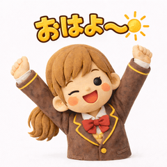 Clay Girl Daily Stickers Vol.1