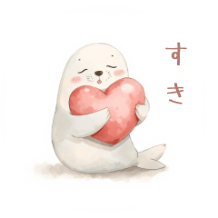 ゆる〜いアザラシ。のんびり日常