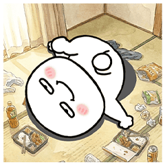 New Year White Guy: Fake Smile