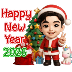 OAB little boy Happy New Year 2026