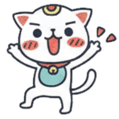 小判を手放したネコ