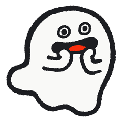 軟軟可愛的鬼鬼貼圖