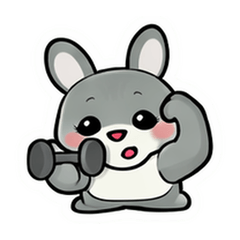 健身兔教練 立刻打氣