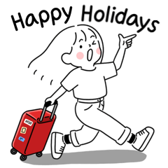 minimal G Happy Holidays