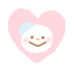 気遣いのできる雪だるまさん