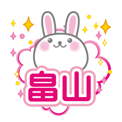 Cute Rabbit Conversation for hatakeyama