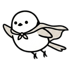 山雀寶寶 手繪風