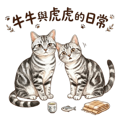 牛牛與虎虎的日常
