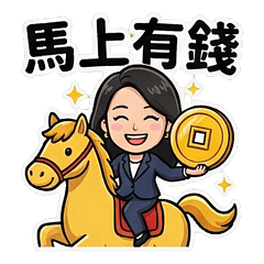 許亦琦_馬年特別版_Q版漫畫風_183