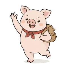 可愛小豬的日常貼圖