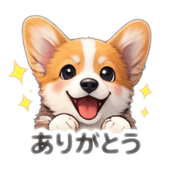 Corgi daily stamps