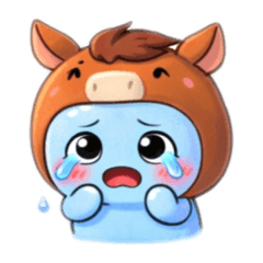 一年四季都能使用的季節頭飾情緒表情丸子