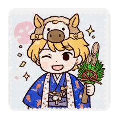 推し活 お正月 午年 アイドル  可愛い