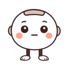 Round Robot Business Polite Stickers