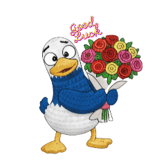 跟著毛線去旅行～藍衣小鴨2