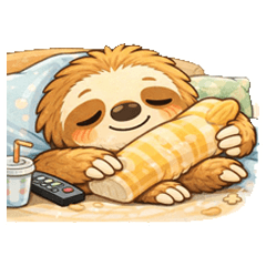 Mr. Sloth, a slow-life or lazy person.