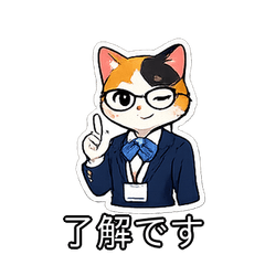 Cute Office Cat Polite and Fun Replies