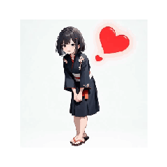 Polite & Elegant Adult Girl Stickers