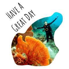 Scuba Diver's Fantastical Journey