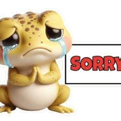 呆れカエルまた連絡します、さよなら