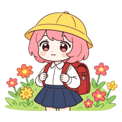 A simple and kind little girl