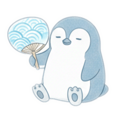 cool penguin stamp collection