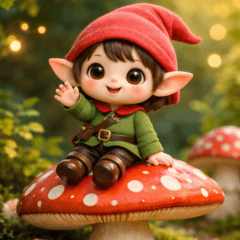 Fun stickers of the little dwarfs